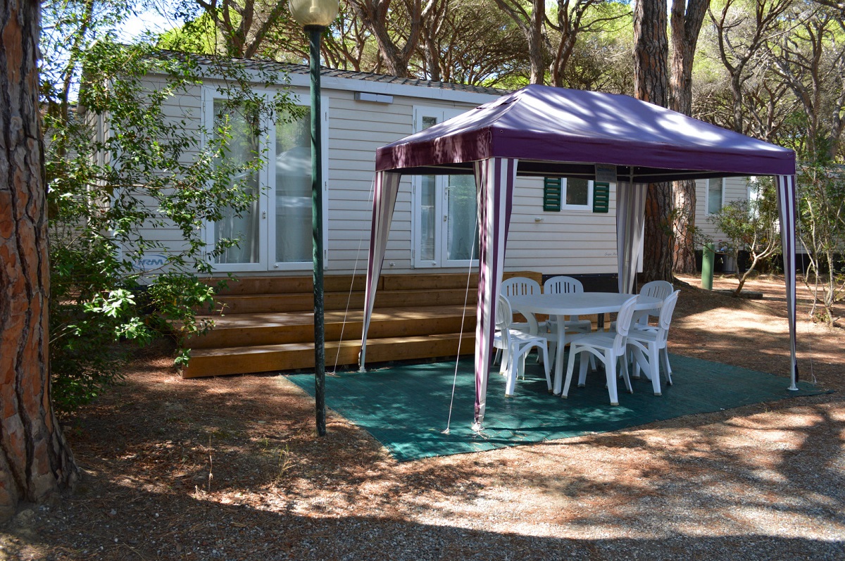 Casa mobile da 4+2 posti letto con 2 camere e bagno