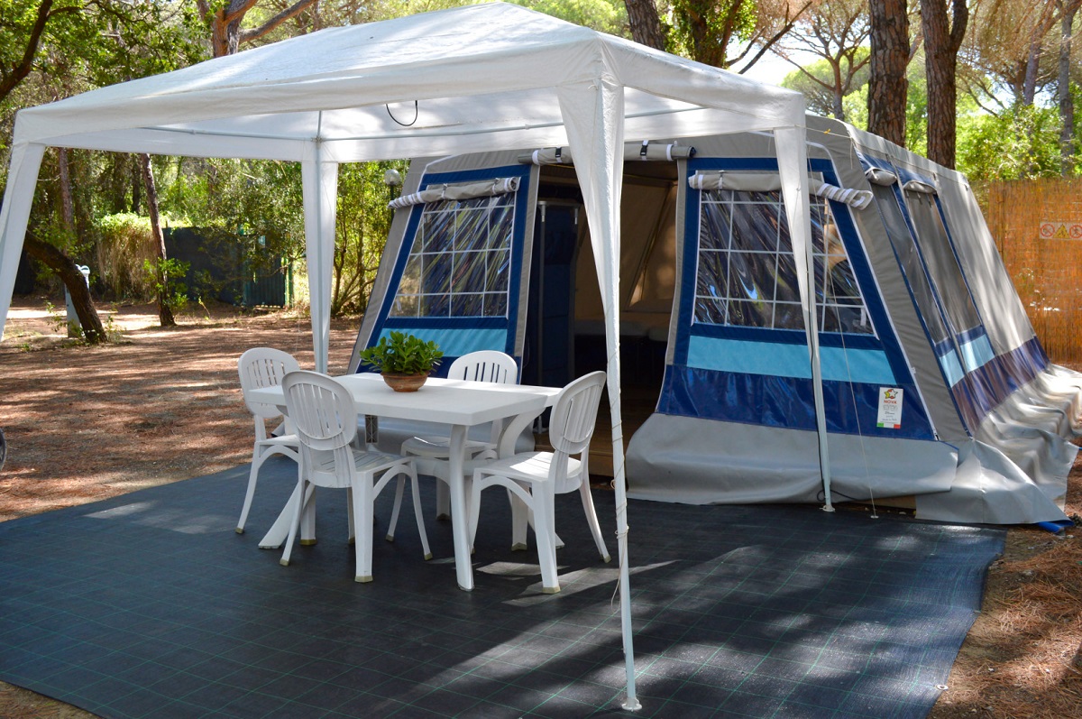 Tenda open space da 4 o 5 posti letto 